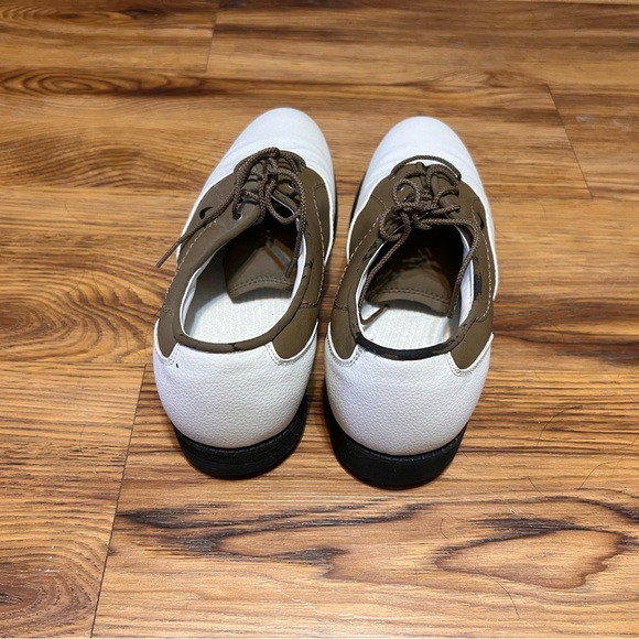nike golf shoes mens size 7.5 brown and white - Picture 4 of 5